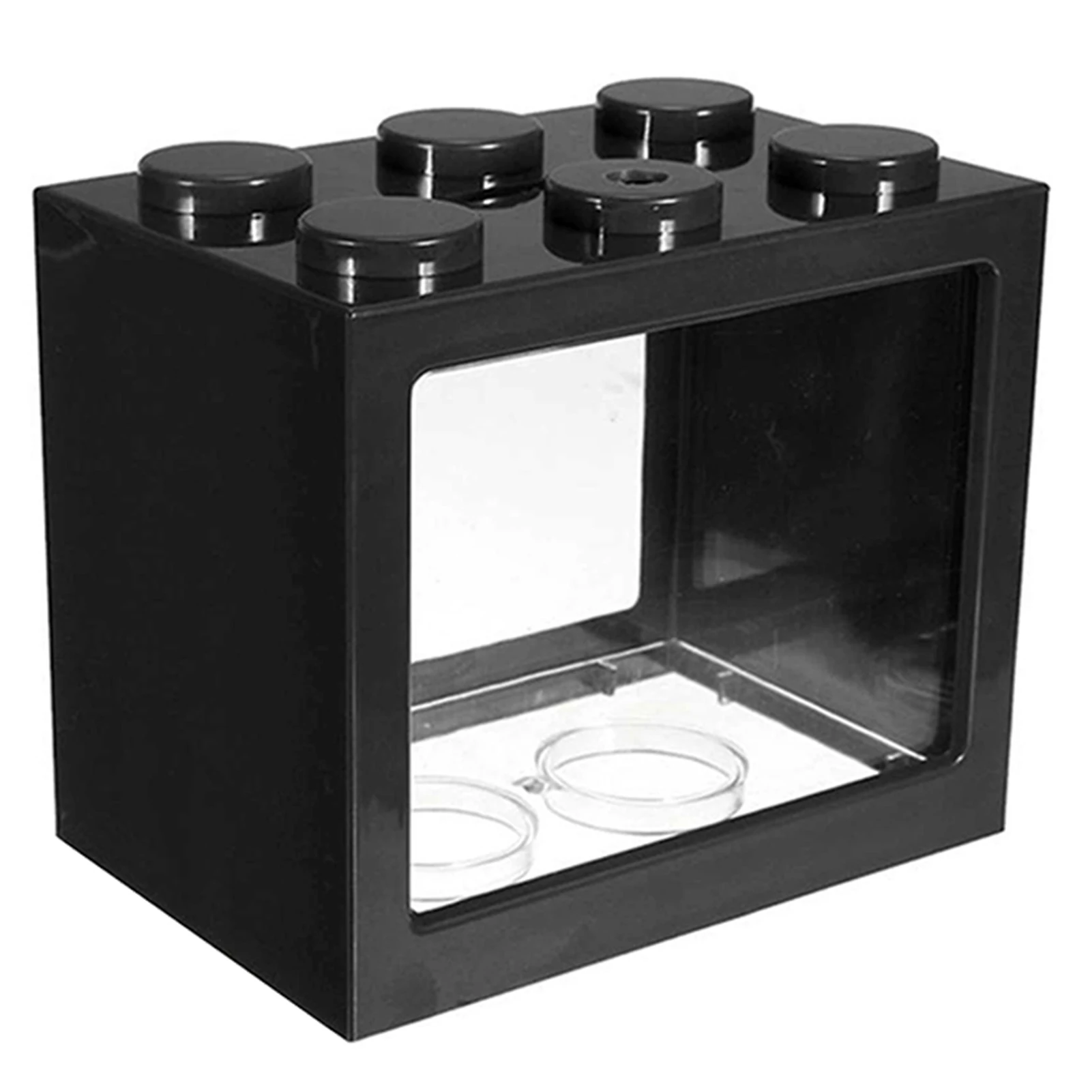 

Мини аквариум с светильник кой Настольный аквариумная рептилия коробка Террариум для рыб насекомых черепахи микроландшафт XHC88