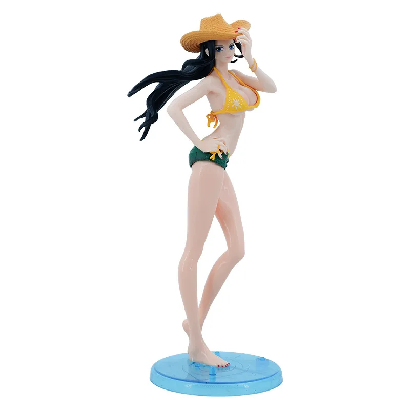 

24.5CM Swimsuit Nico Robin One Piece Anime Action Figure Adult Children Toys Japan Manga Kids Cartoon Gift PVC Model Ornament