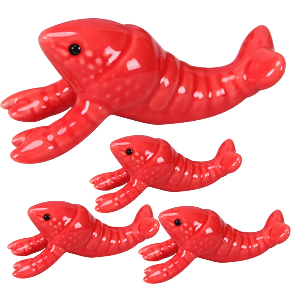 

Rest Chopsticks Holder Chopstick Ceramic Spoon Fork Dinner Stand Set Pillowrack Animal Reststable Supplies