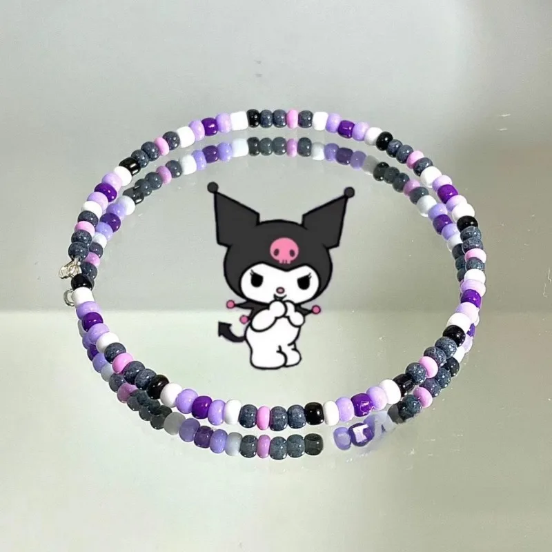 Sanrio Kawaii браслет с анимэ милый помпон Purin Cinnamoroll Hello Kitty Kuromi моя мелодия понравило