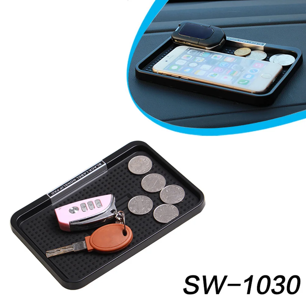 

1pc Pad Car Storage Tray Dashboard Holder Car Center Console Pad Car Dashboard Tray Silp Dashbaord Pad