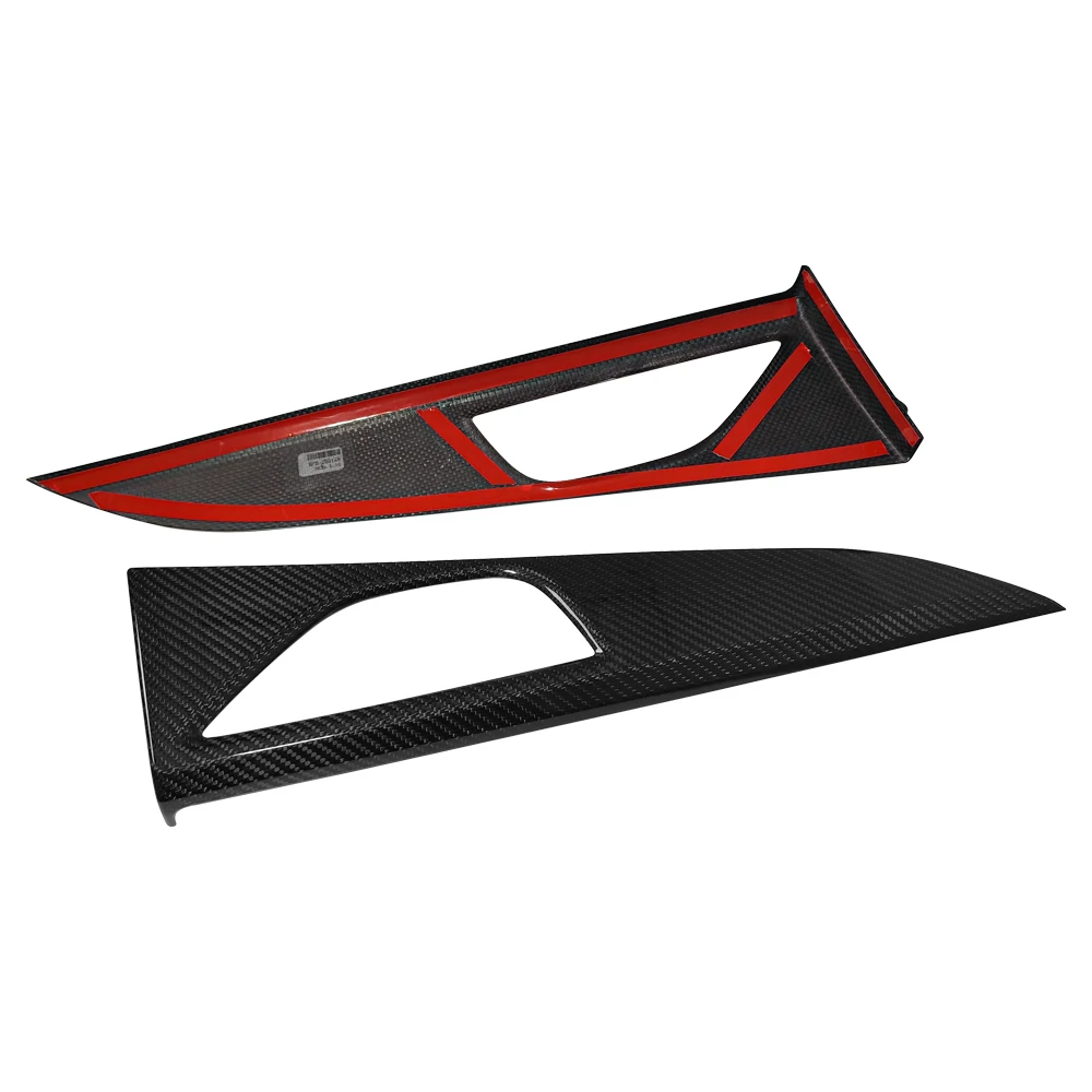 Внутренняя Рамка для задней двери автомобиля из углеродного волокна Subaru WRX 2022-2024