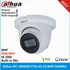 Dahua IPC-HDW4631C-A металлический корпус 6MP Встроенный микрофон POE IR 50m IP67 IK10 ip-камера