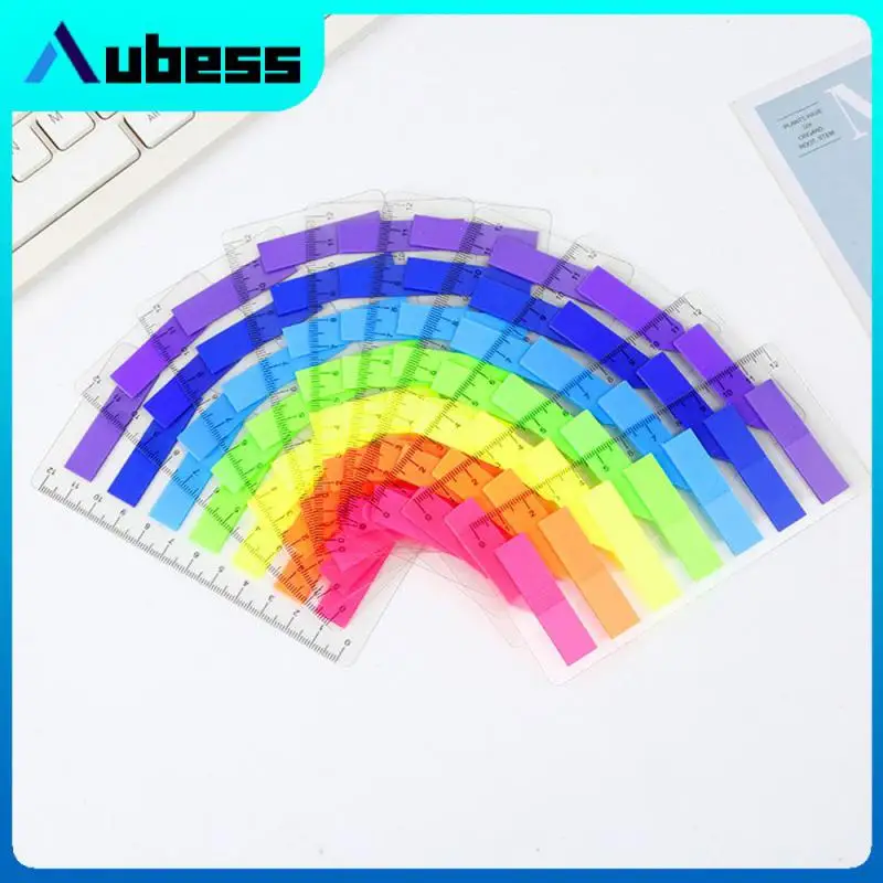 

Этикетка с сильной вязкостью для домашних животных, флуоресцентная цветная наклейка, прозрачные индексные заметки, офисные и школьные принадлежности