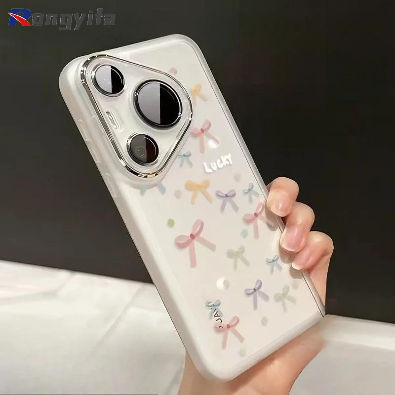 Фото Прозрачный чехол для телефона с защитной пленкой для объектива для Honor Magic 8 7 6 5 Lite 9X Pro 8C Power GT Pro Play 60 Plus 40 X6C X6D X5 X5B Plus №3