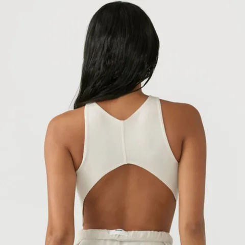 Компрессионный спортивный бюстгальтер Nylon Cotton женский