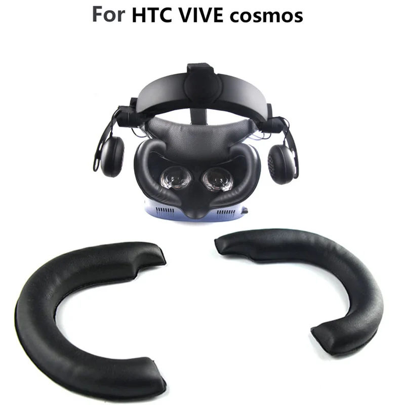 

Soft Leather VR Eye Mask for HTC VIVE Cosmos VR Headset Eye Mask Sweat-proof Face Cover Pad Replacement Accessories Parts