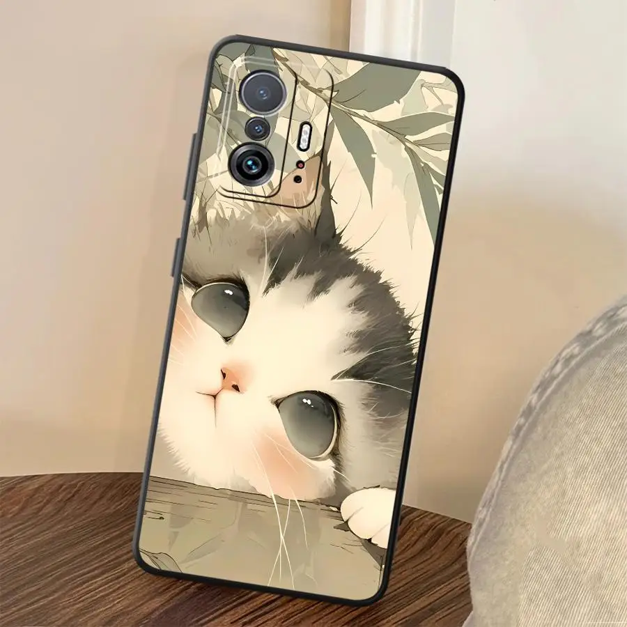Чехол для телефона Pure Lovely Cat Funda для Xiaomi Mi 12 12T Pro 11 10T 11T 13 Lite 14 12X (art.: 3920dad0dd720) - 3920dad0dd720