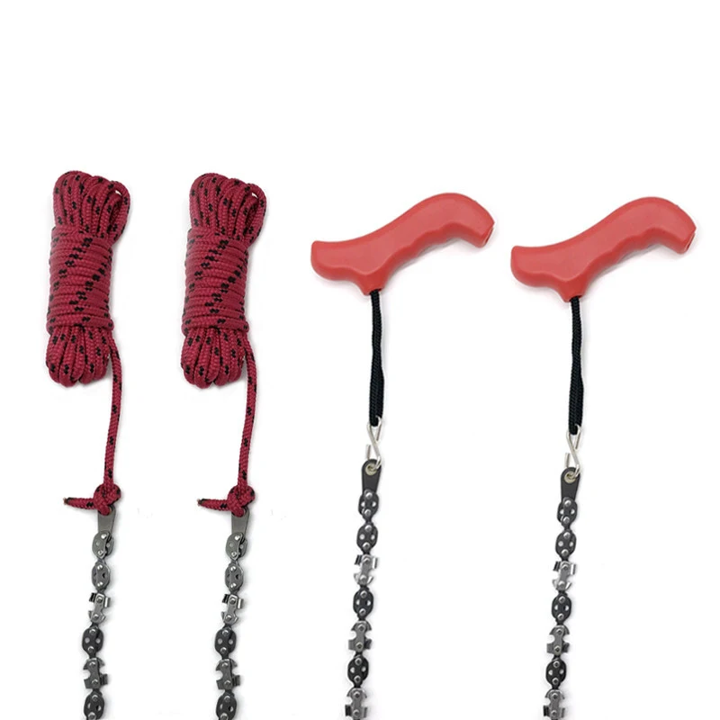 

Portable Survival Chain Saw Chainsaws Emergency Camping Hiking Tool Pocket Hand Tools 65 Manganese Steel Outdoor Chain Saw