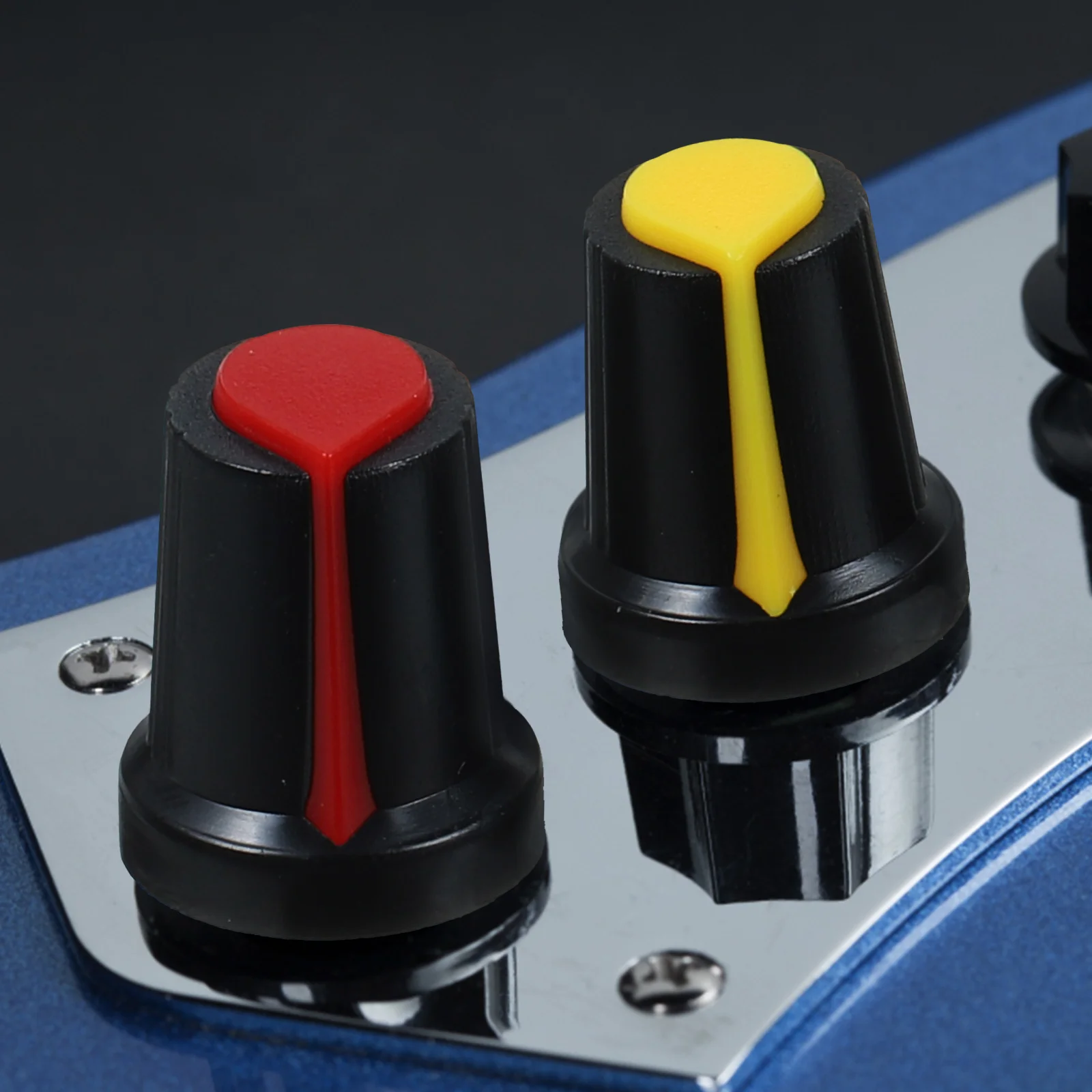 50 шт. ручка потенциометра электронный контроль громкости колпачки для