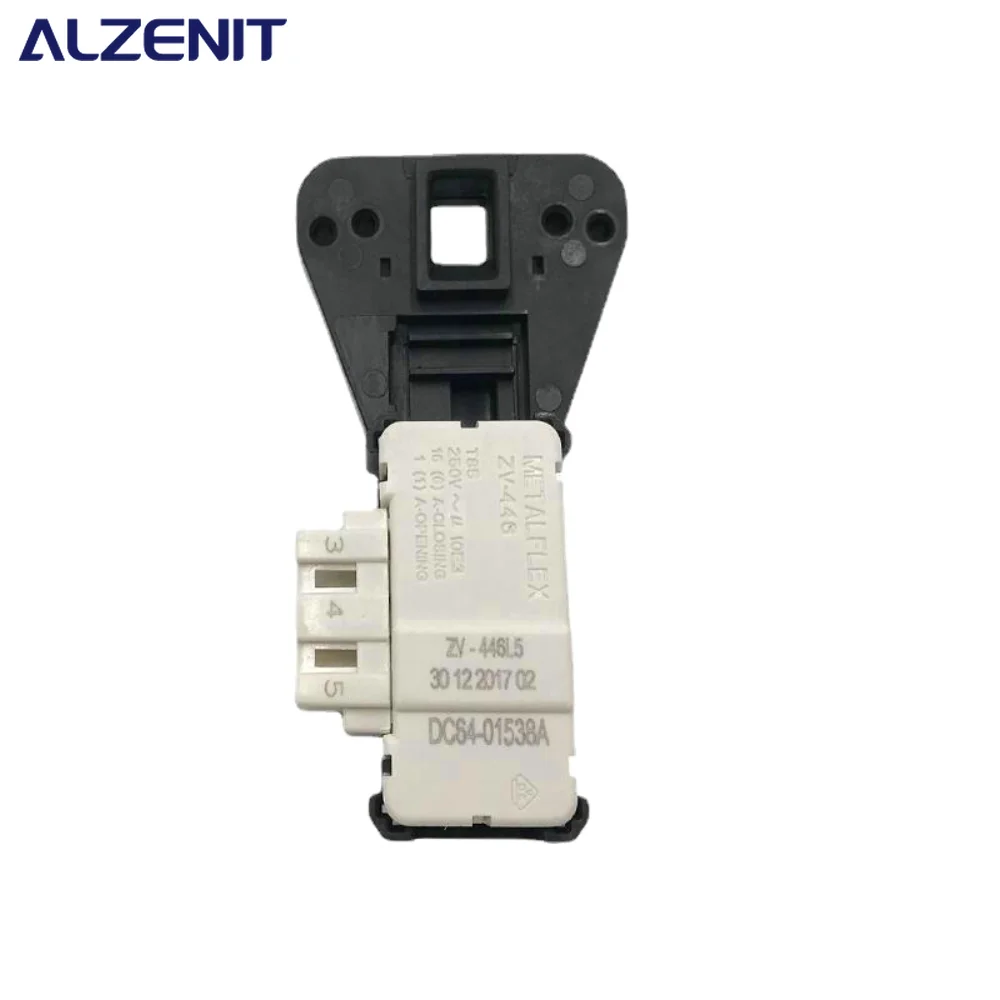 

New For Samsung Washing Machine ZV-446 T85 Electronic Door Lock Delay Switch ZV-446L ZV-446L5 DC64-01538A Washer Parts