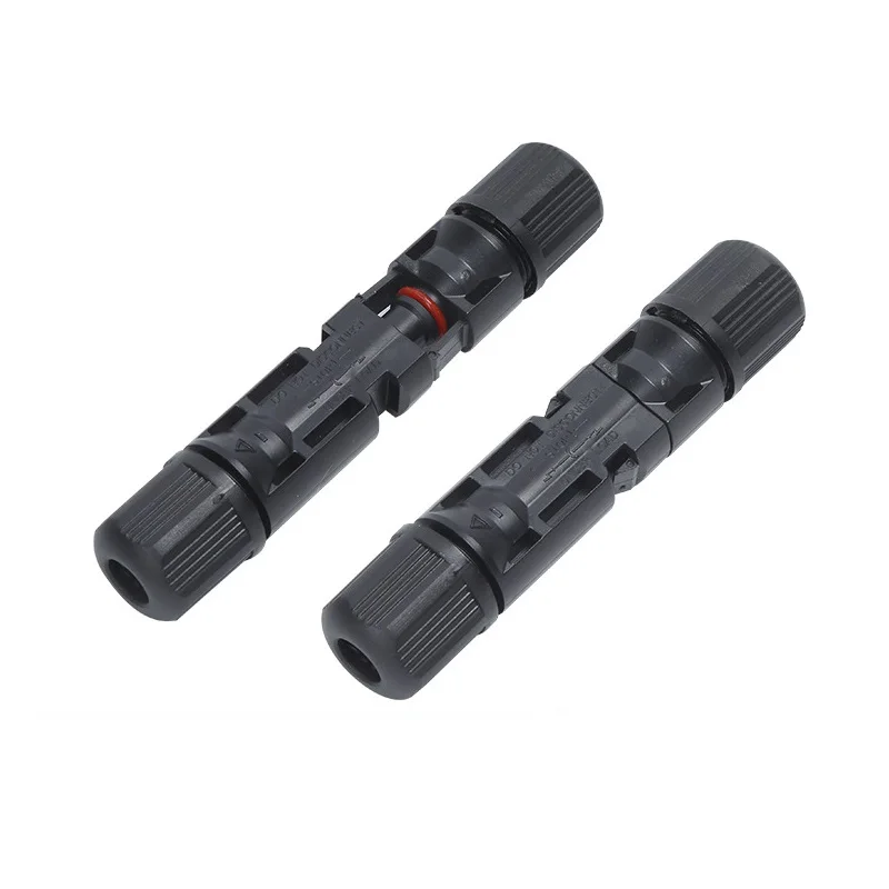 Фотогальванический соединитель MC4, соединение солнечной панели постоянного тока, 1000 В, 30 А, соединение провода, водонепроницаемый адаптер IP67, материал PPO, 2 шт.