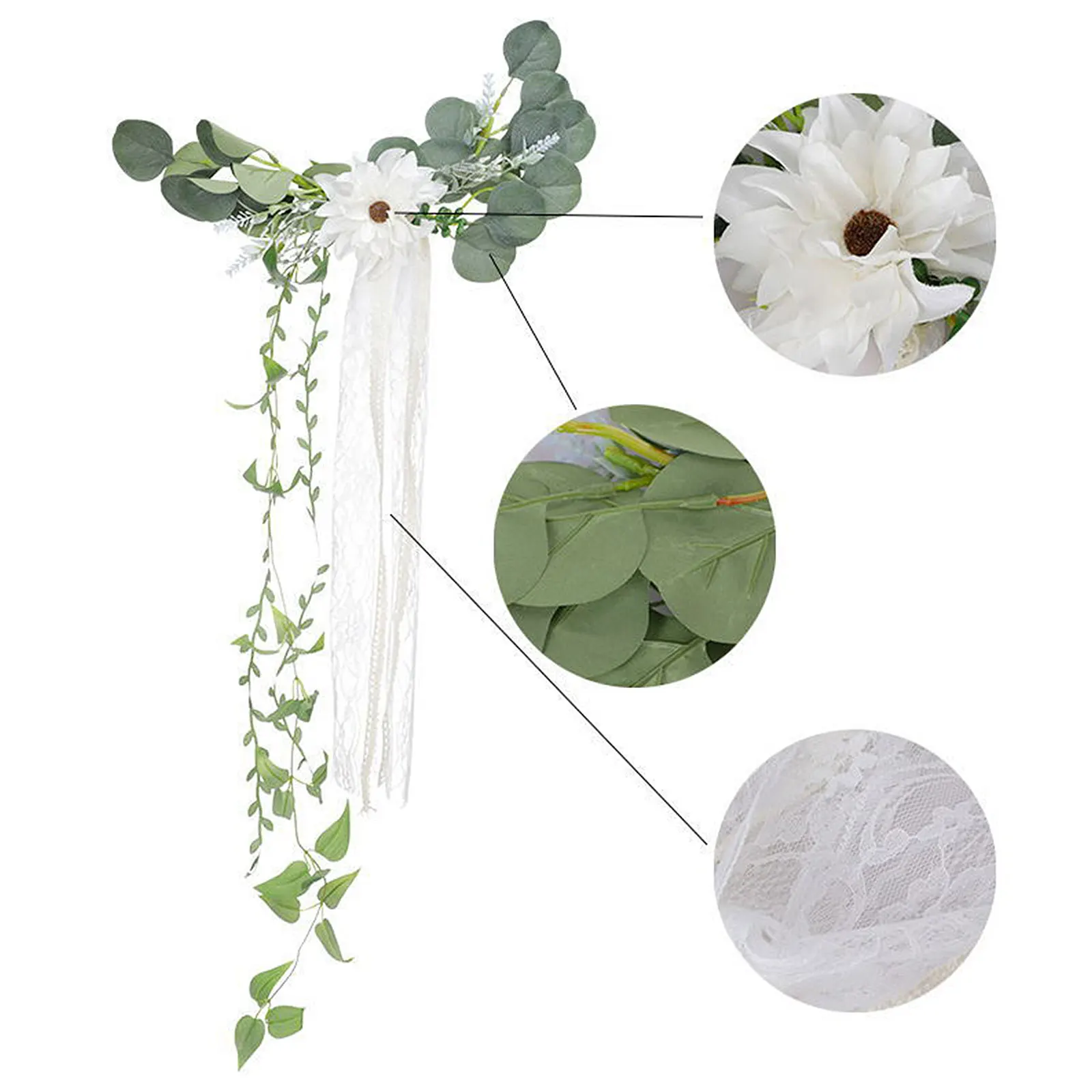 Decoration Artificial Flowers Bouquet Fake Flowers Boho Wedd