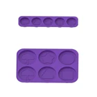 Силиконовая форма для шоколада, геометрическая форма, зонт в виде истории фильма, треугольник, прямоугольник, украшение для торта мастикой, ювелирные изделия, форма из смолы