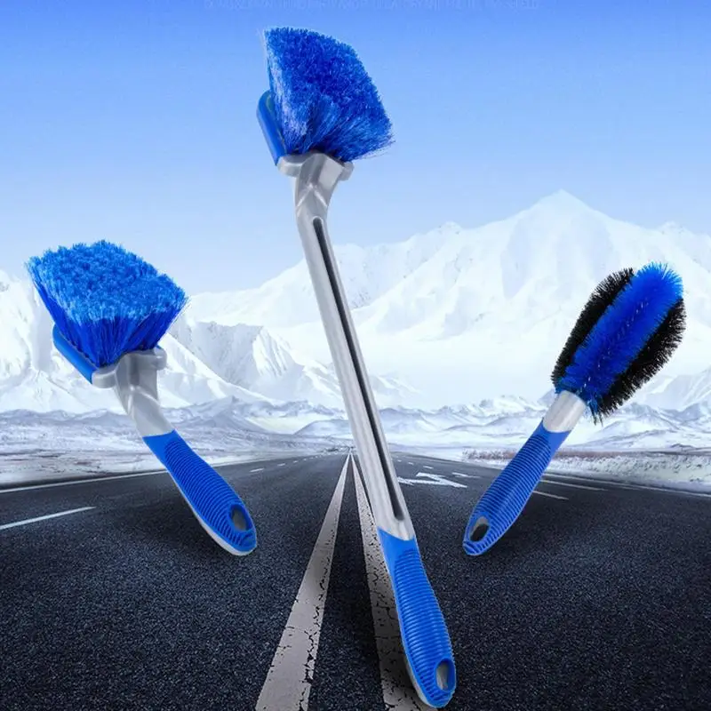 

Multifunction Car Wheel Wash Brush High Quality Long Handle Car Wash Equipment Soft Bristle Car Cleaning Brush Auto Accessories