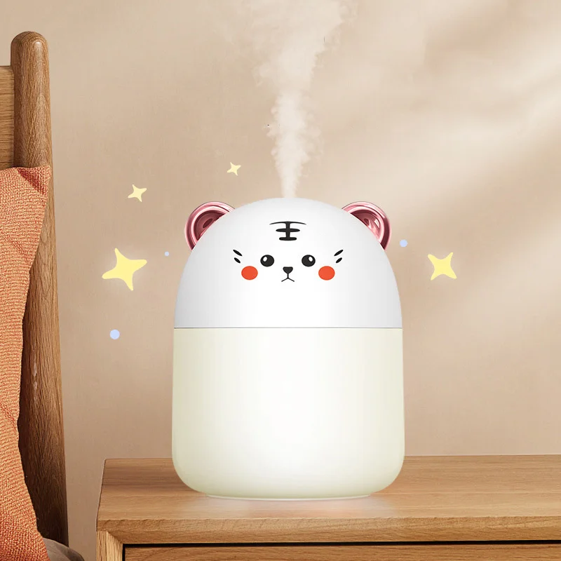 250ml Air Humidifier Ultrasonic Usb Aromatherapy Oil Diffuser for Bedroom Office Fragrance Difusor Humidification with Led Light images - 6