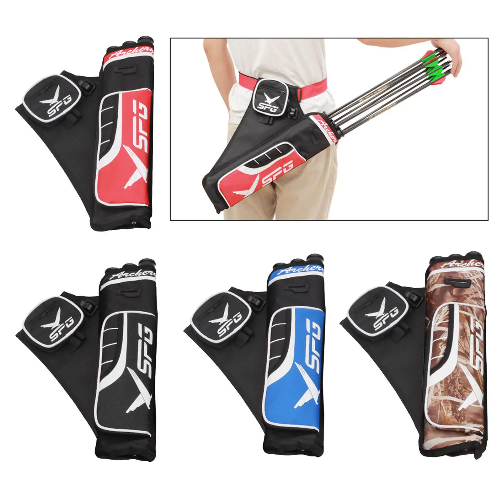 

Сумка для рекурсивного лука, 1 шт., 4 цвета, легко носить с собой, ручка чехол, водонепроницаемая сумка для лука, Рекурсивный лук и аксессуары для лука со стрелками