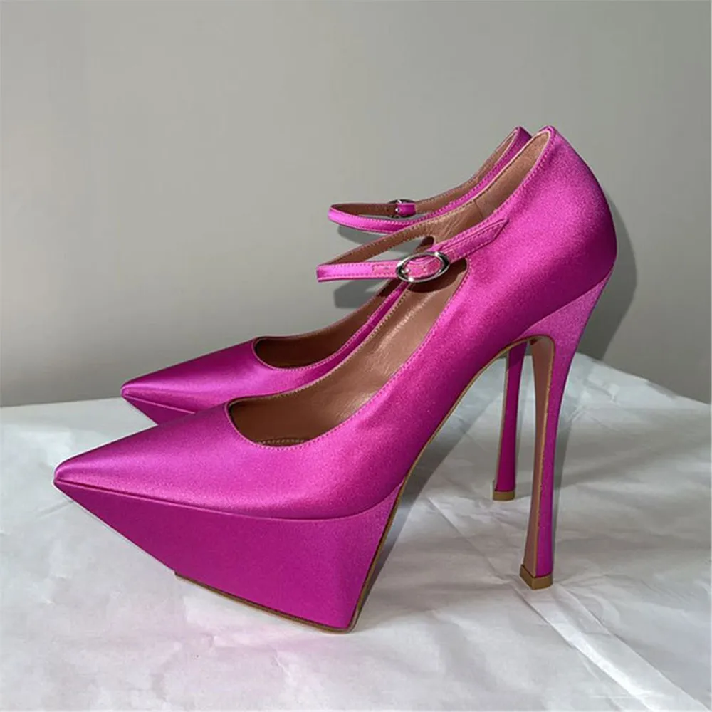 

Туфли-лодочки женские из лакированной кожи, на высоком тонком каблуке