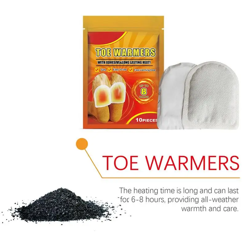10/20 шт. термогрелки для ног без запаха