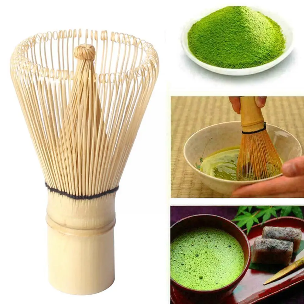 

Китайская чайная ложка из бамбука, Профессиональный порошок из зеленого чая, Бамбуковая японская щетка, инструменты ручной работы, венчик для чаепития маття Y1z3