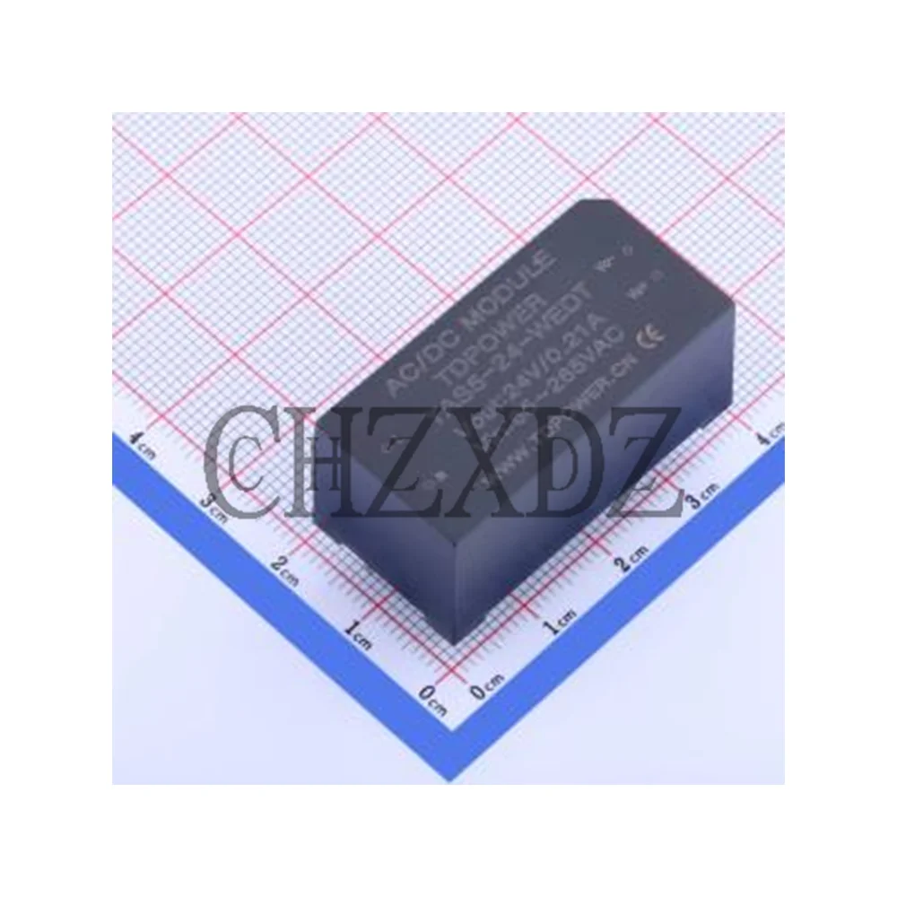 100% оригинальная фотография-WEDT выход 24 В 5 Вт точность 1% выходная пульсация голая