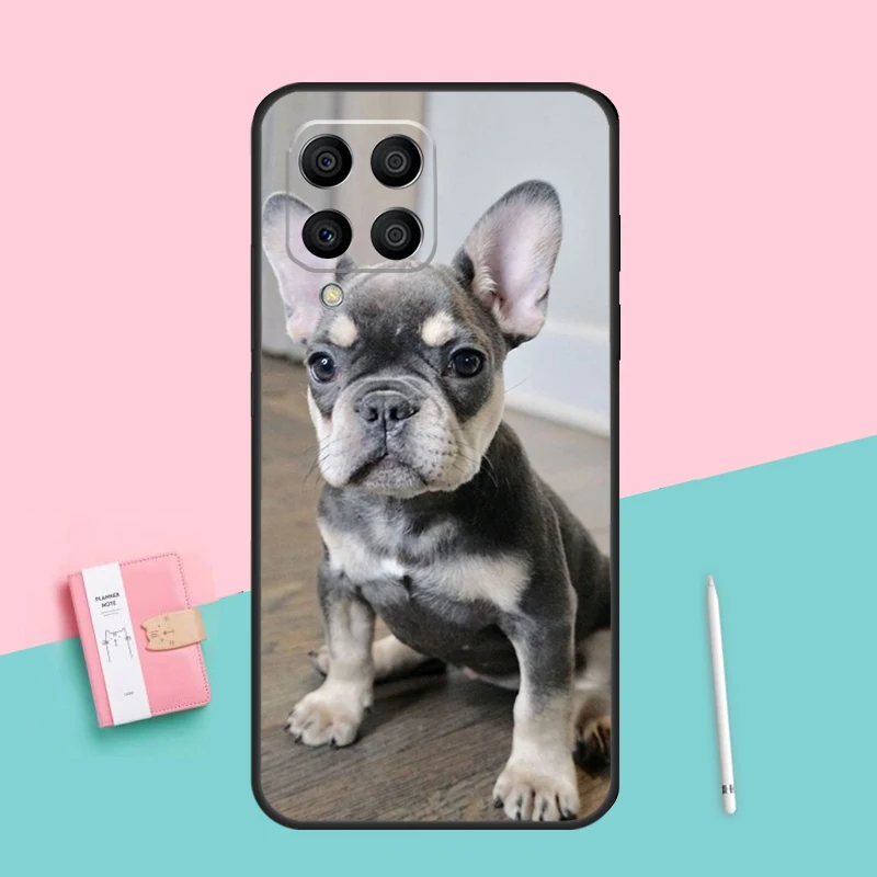 Чехол для телефона Pug Dog с французским бульдогом Samsung Galaxy M53 M33 M23 M13 M12 M22 M32 M52 M20 M14 M54