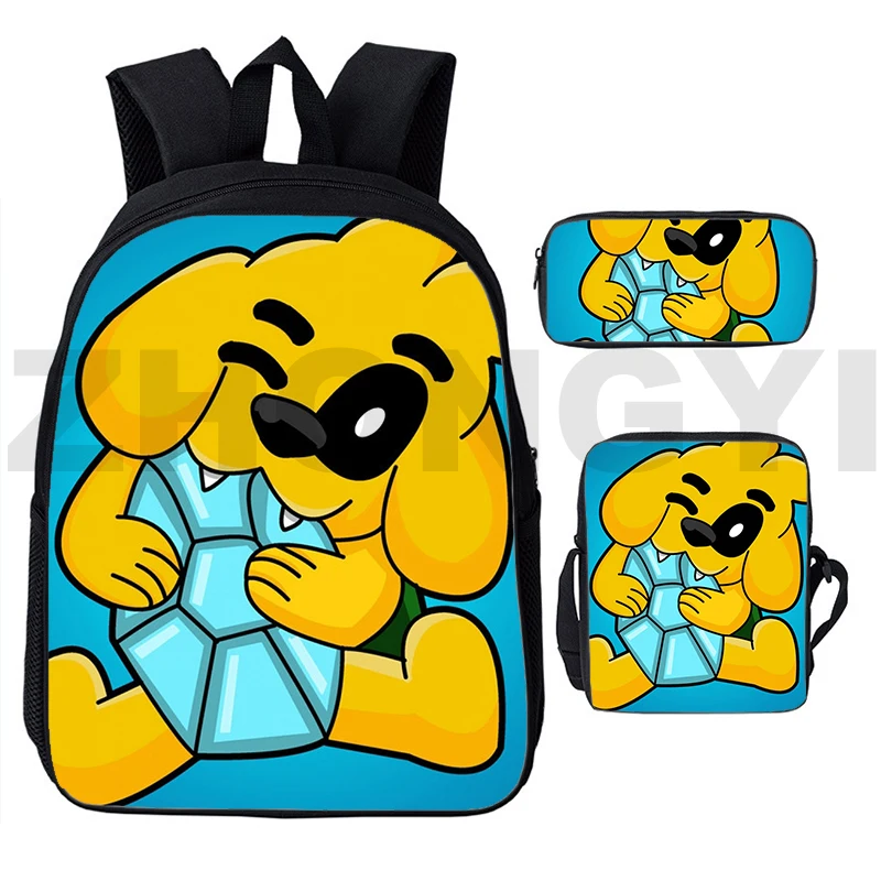 

Hot Anime 3D Compadretes Mikecrack Backpacks Fashion Cute Girls 3Pcs/Set Los Compas Game Bookbags Boys Kids Travel Daily Mochila