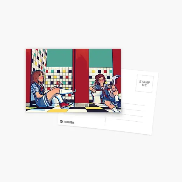 

Открытка с изображением этой сцены, фотооткрытка, Современная печать, простой модный эстетический декор, альбом для мальчиков в помещении, ...