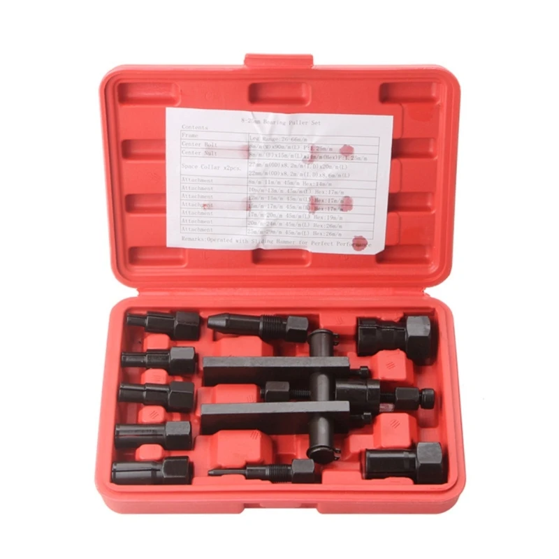 

Internal Bearing Puller Tool Hand Tool Set Inner Bearing Puller Set for Motorbikes Repair Remover Tools Accessories