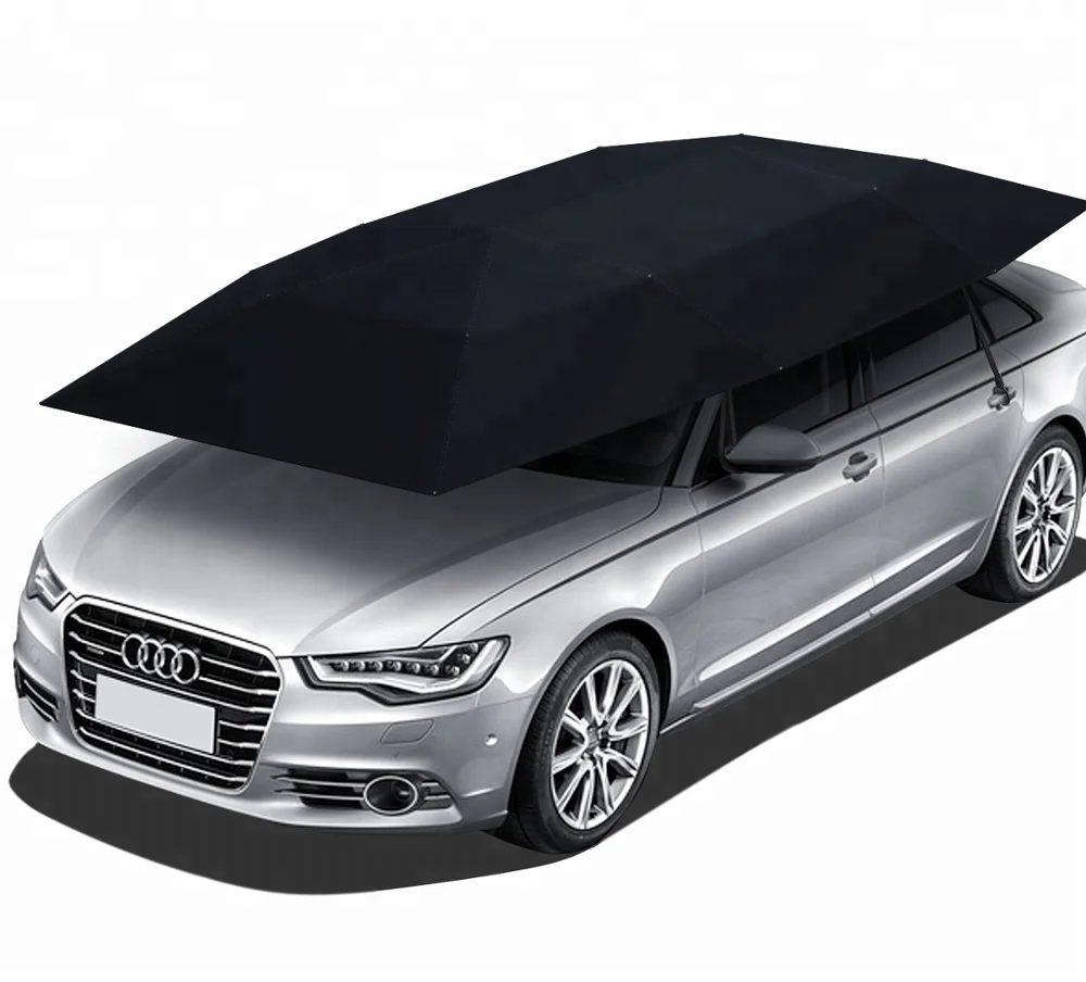 

keep car cool waterproof car cover umbrella remote control car electric sunshade