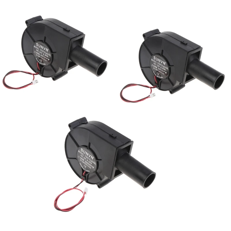 

9733 Air Blower 97x97x33mm 5V 12V 24V BBQ Fan 26mm Air Duct for Green Egg Grill Drop Shipping