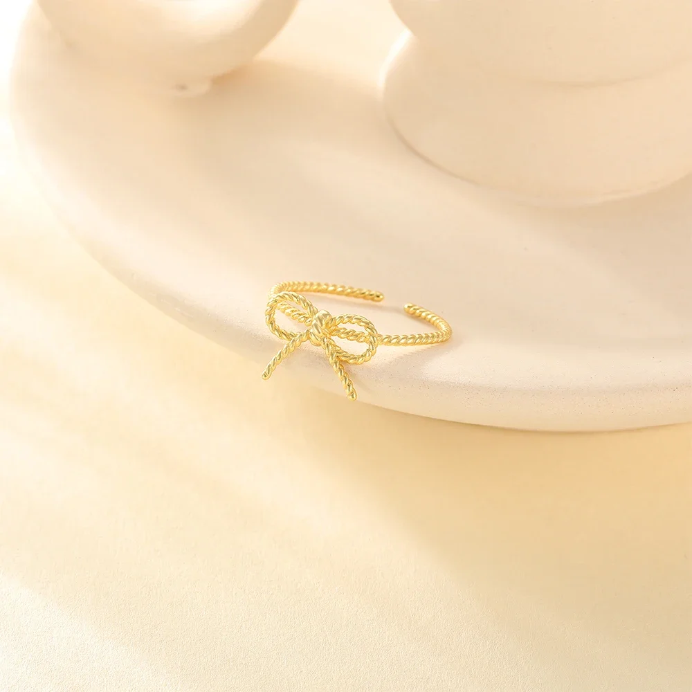 VAL Аутентичные стерлингового серебра 925 пробы милые регулируемые кольца на палец