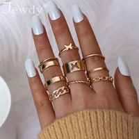 butterfly rings for women girls fashion female wide bohemian gold color jewelry hip hop adjustable party finger accessories
