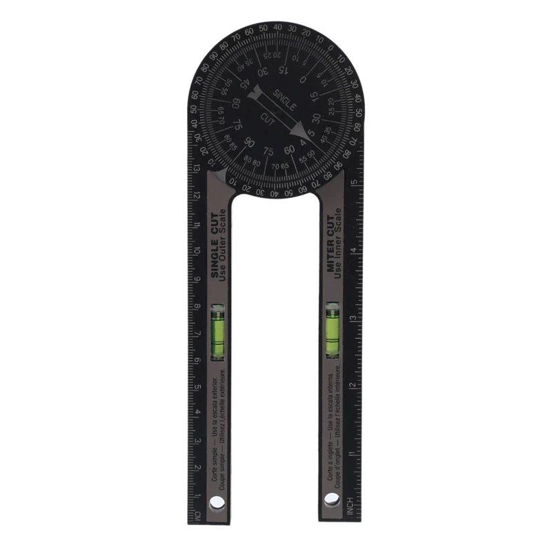 

360 Angle Gauge Woodworking Angle Ruler Woodworking Cutting Locator 360 Degree Angle Gauge
