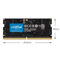 Озу Crucial DDR5 SODIMM 4800/5600 MHz 16 ГБ от 3810 руб#2