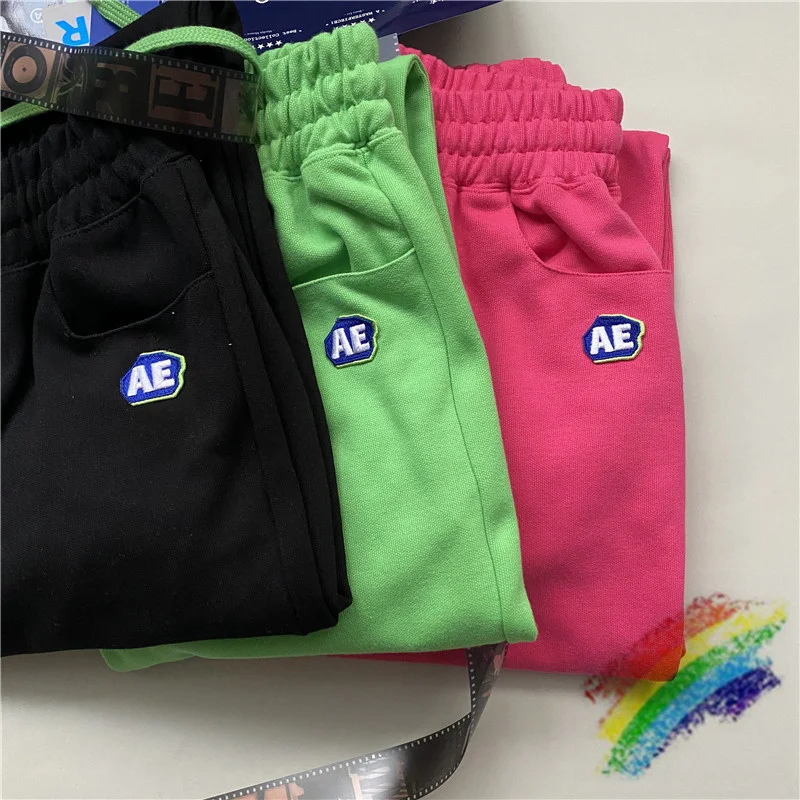 

2020fw Adererror Sweatpants Men Women 1:1 High-quality Patch Embroidery Ader error Joggers Pants Trousers