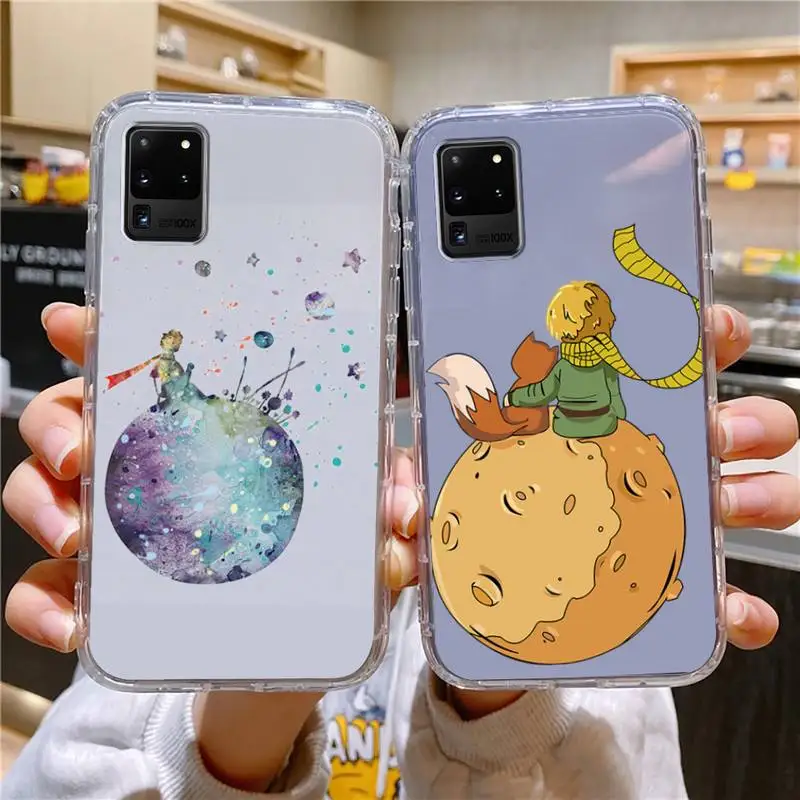 

The Little Princ Phone Case For Samsung Galaxy S10 S10e A70 Edge S22 S23 Plus Ultra Note10 Transparent Cove