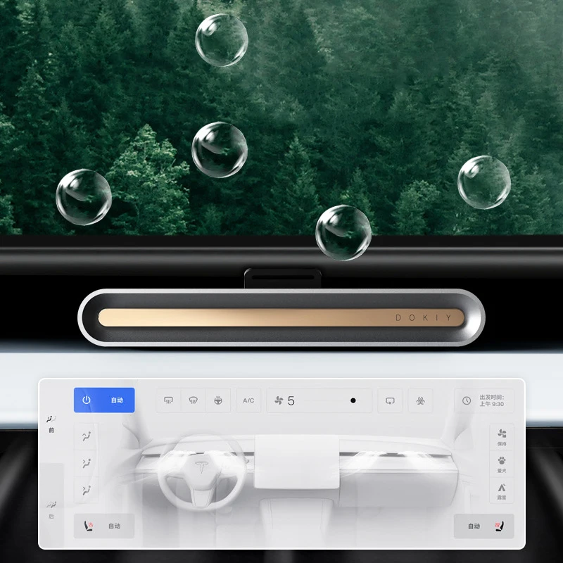 

Suitable For Tesla Modely/3 Car Aromatherapy Air Freshener Auto Decoration Fragrance Ornaments Perfume Car Interior Accessories