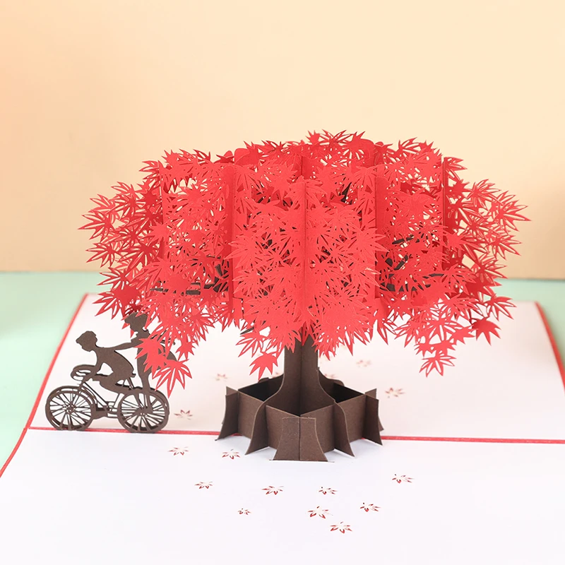 

3D открытка для влюбленных для жены и девушки, подарок на день Святого Валентина, годовщину, Свадебное приглашение, поздравительные открытки