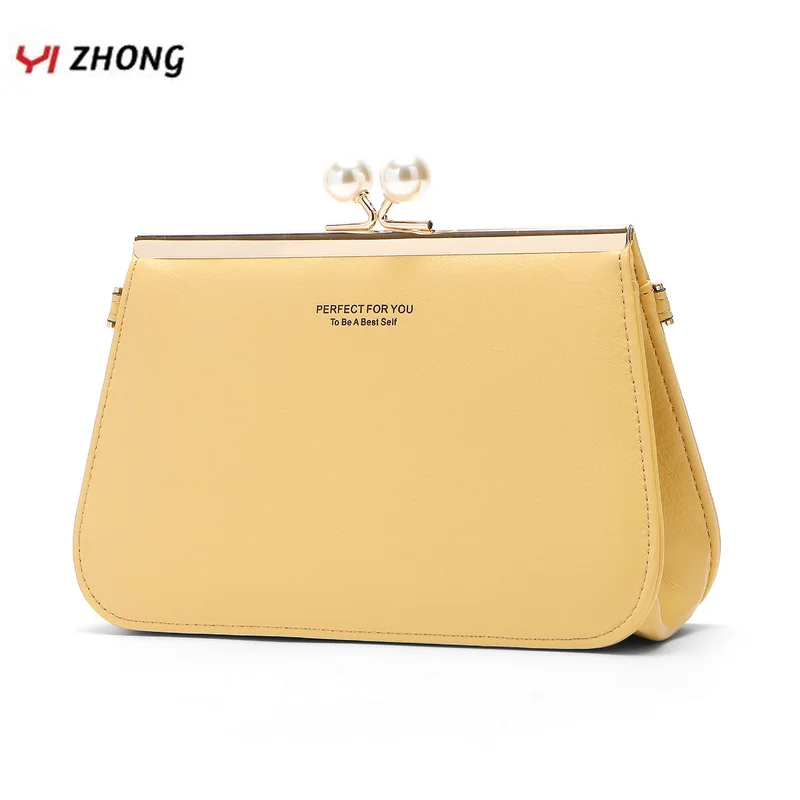

YIZHONG PU High Quality Purses and Handbags Luxury Designer for Women Small Card Pocket Satchels Lady Leisure Travel Clutch Bag