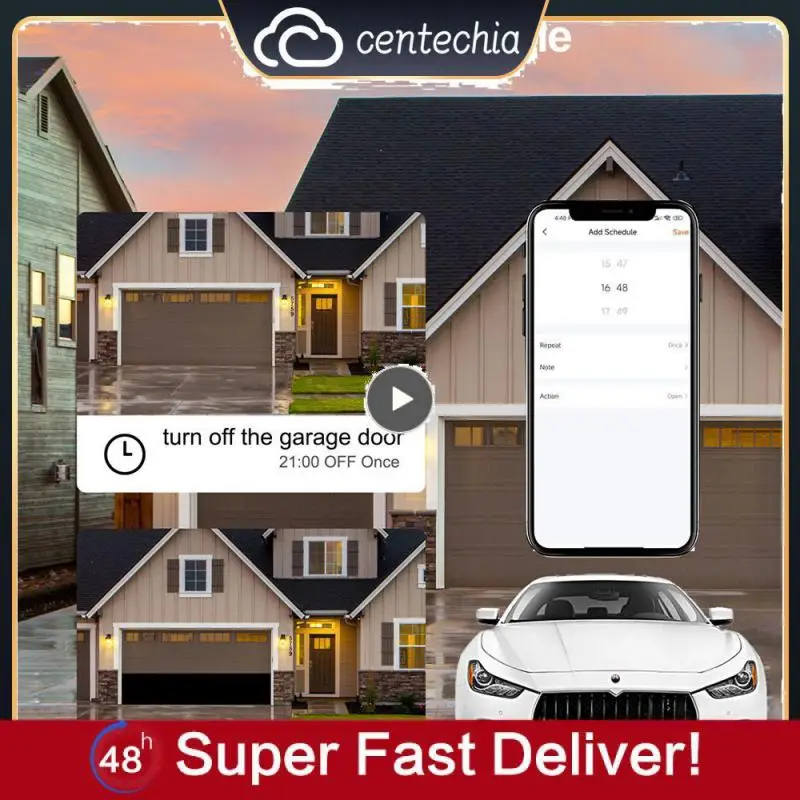 

Remote Control Switch Hands-free Warranty Period 1 Year Graffiti Intelligent And Convenient. Voice Control Garage Door Switch