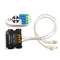 ohanee led strip remote control dimmer 12v neon light power plug intelligent dimmer controller