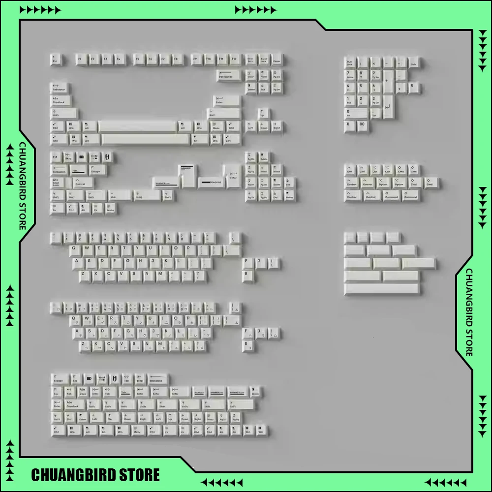 HMC DEADLINE X HAMMER Joint термосублимационные колпачки для клавиш из ПБТ аксессуары