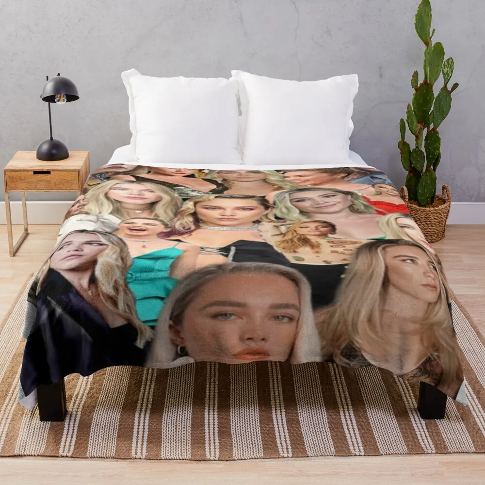 

Florence Pugh Editing Throw Blanket Heavy Blanket