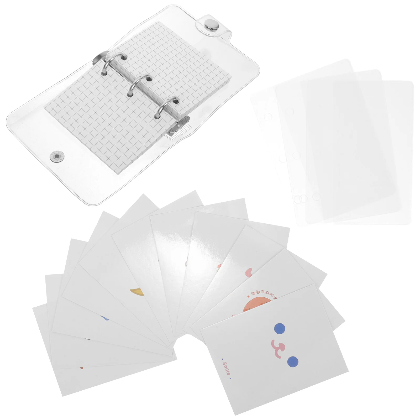 Мини-блокнот с отрывными листами портативный небольшой декоративный контейнер