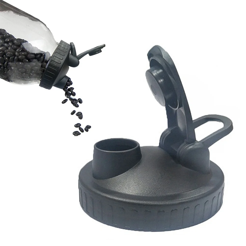 

Jar Mason Lids Lid Spout Shaker Pour Mouth Cap Caps Drinking Regular Widecanning Oilbottle Vinegar Proof Storagecover Cocktail