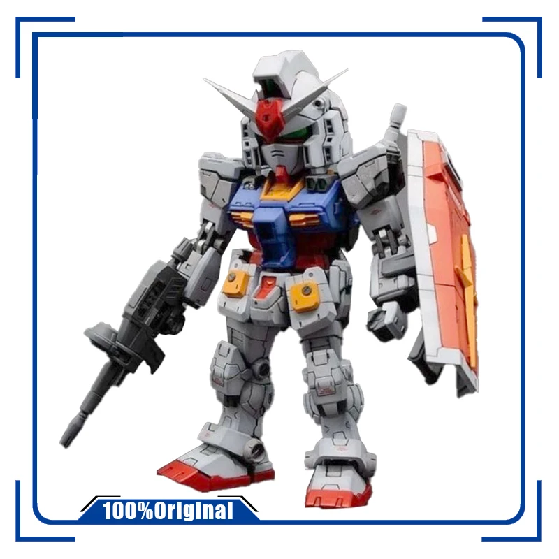 Сантойс СД ББ РХ-78 Большая голова первичного цвета Двойная конфигурация оружия для сборки модели игрушки действия Фигурка в подарок.