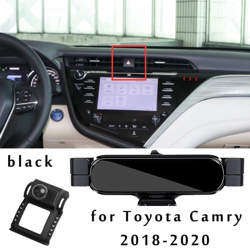 Автомобильный держатель для телефона для Toyota Camry XV70 2021 2022 2018 2019, автомобильный Стайлинг, кронштейн, GPS-подставка, вращающаяся поддержка мобильных аксессуаров