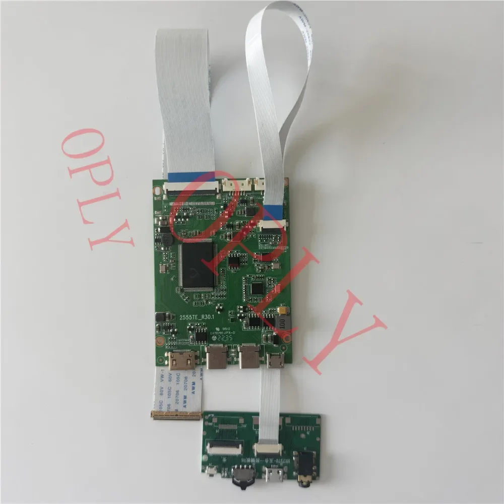 Фото Плата контроллера EDP с 2 портами USB-C, совместимая с Mini HDMI, для B156HAN01.1 B156HAN01.2, комплект для 15,6-дюймового LED-экрана 1920X1080, ЖК-панель USB №2