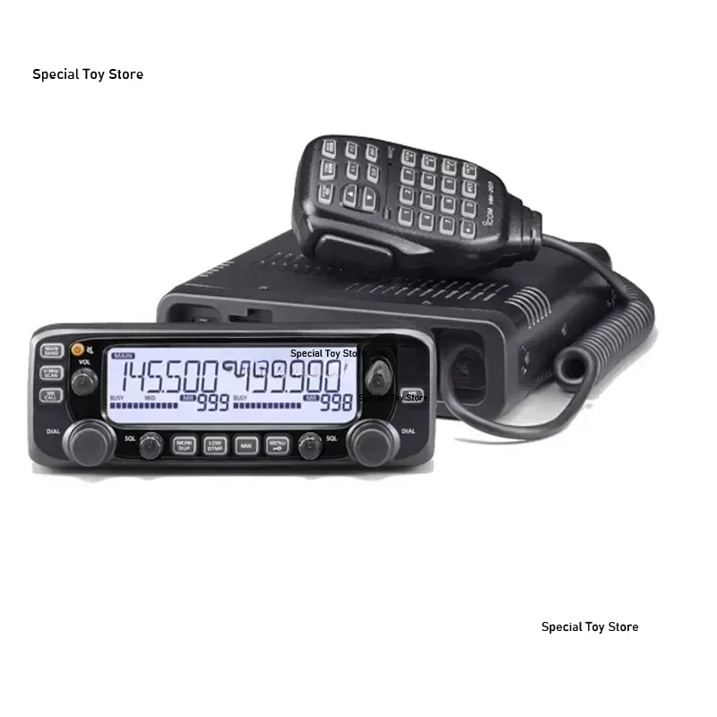 Фото Двухдиапазонная мобильная радиостанция VHF 137-174 МГц UHF 400-470 МГц 50 Вт FM для связи в автомобиле, ретранслятор, скремблер №1